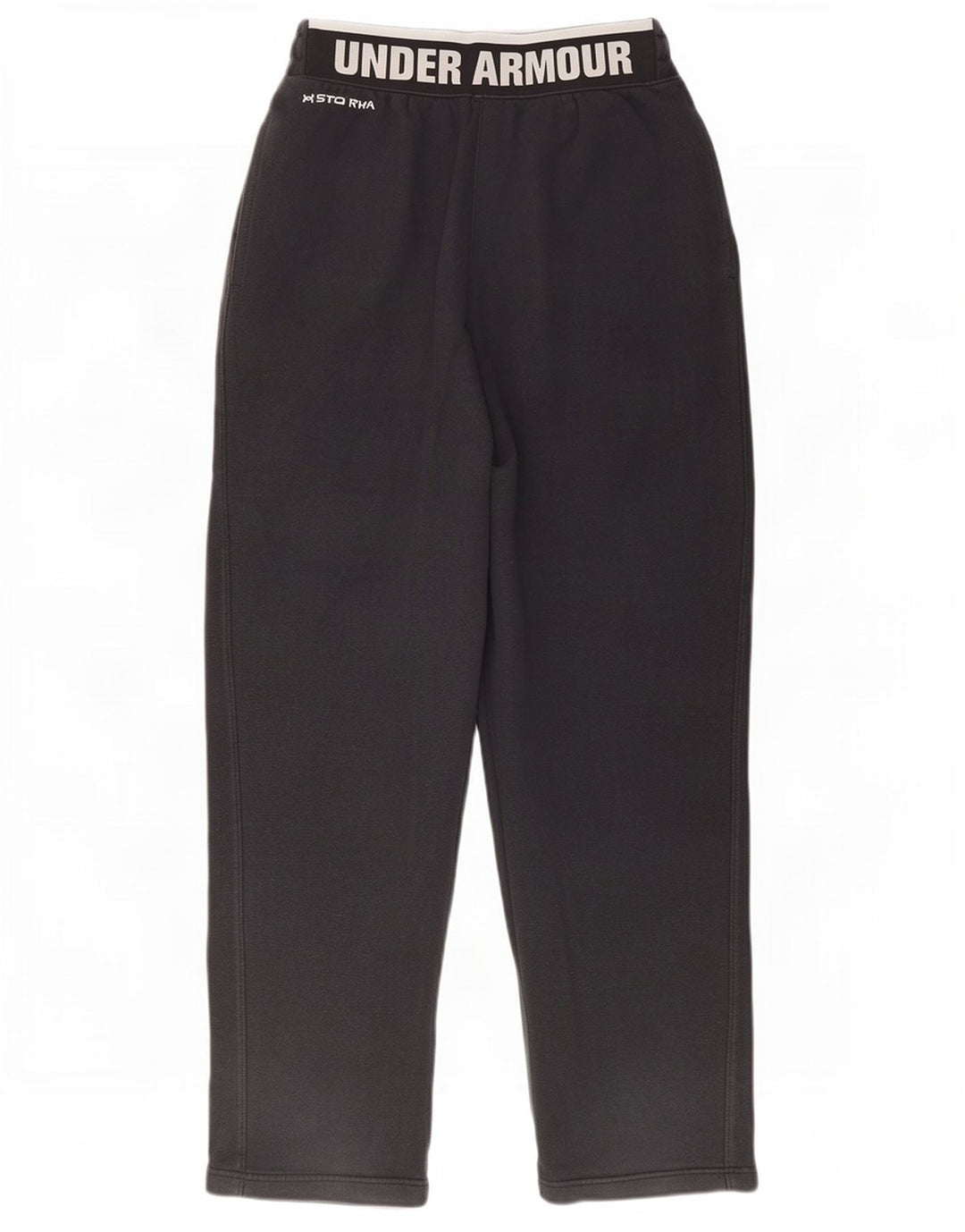 Pantaloni da tuta grafica da uomo Under Armour in cotone nero medio