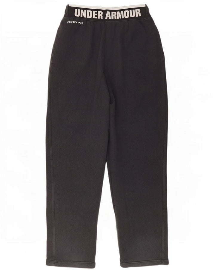 Pantaloni da tuta grafica da uomo Under Armour in cotone nero medio