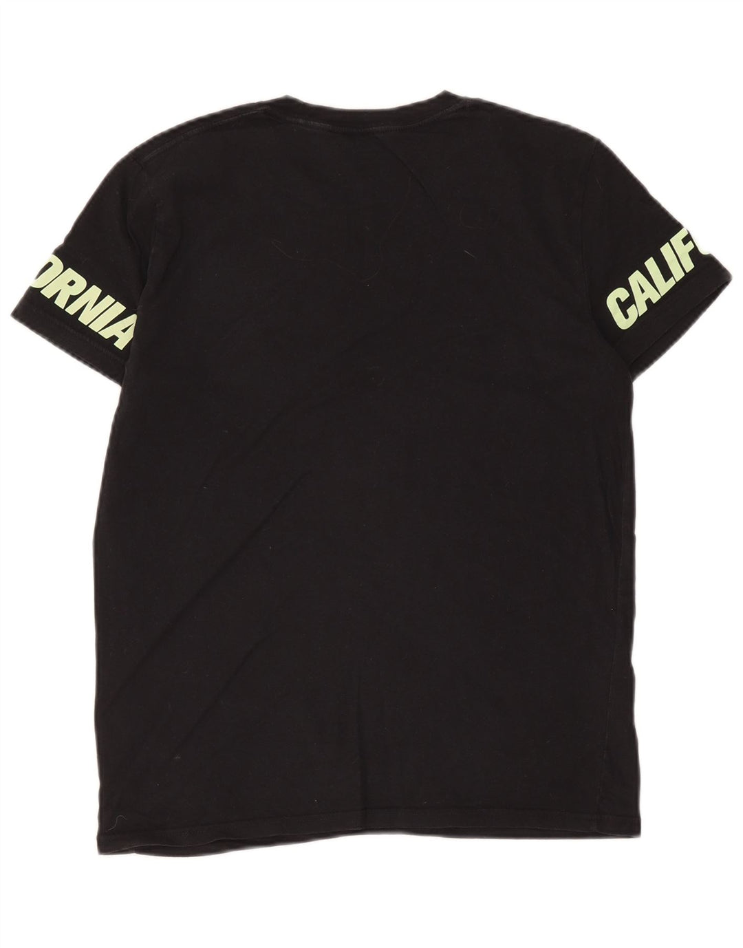 T-shirt grafica da uomo Hollister Top Small Nera