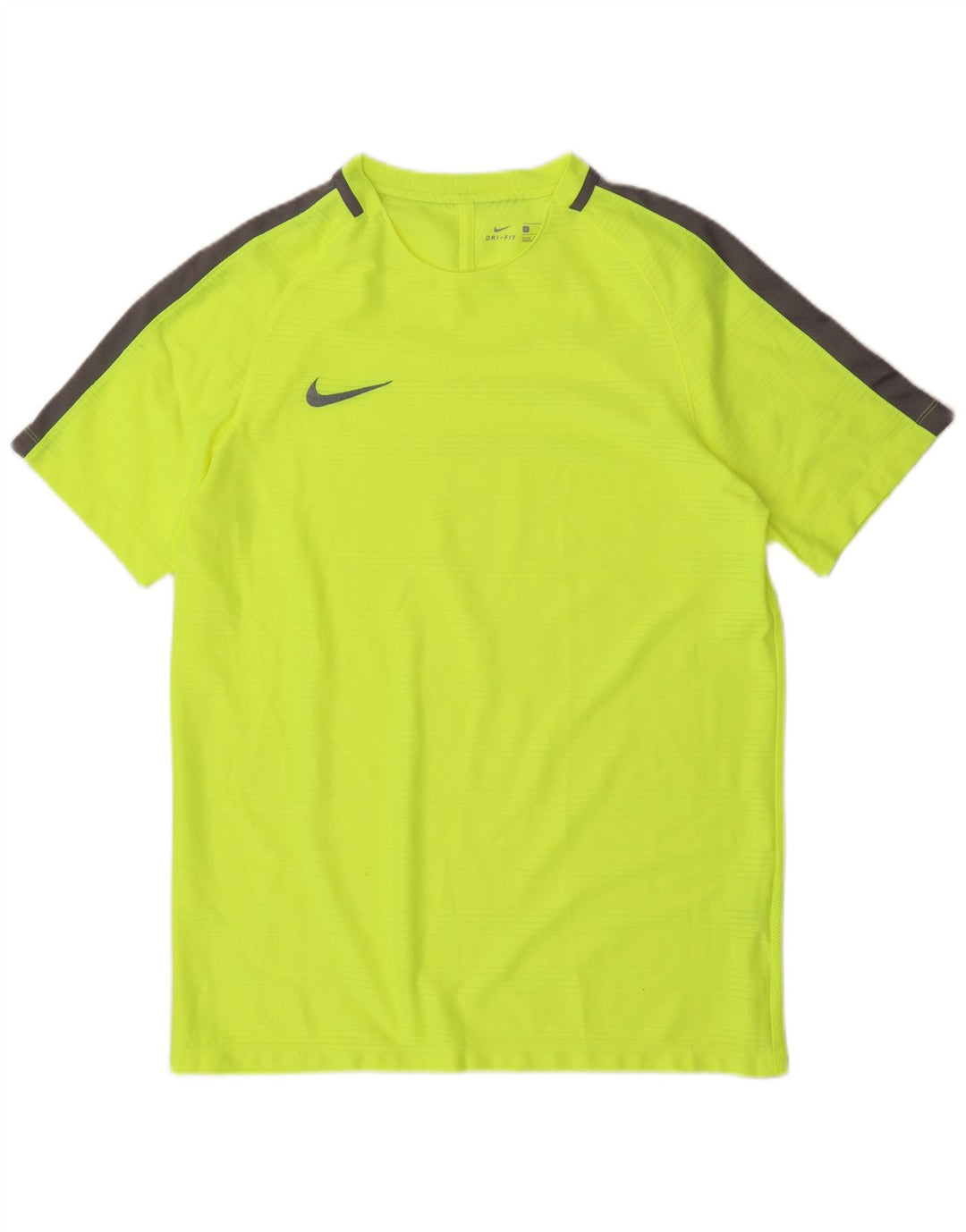 T-shirt Nike Dri Fit da uomo, grande, in poliestere color block verde
