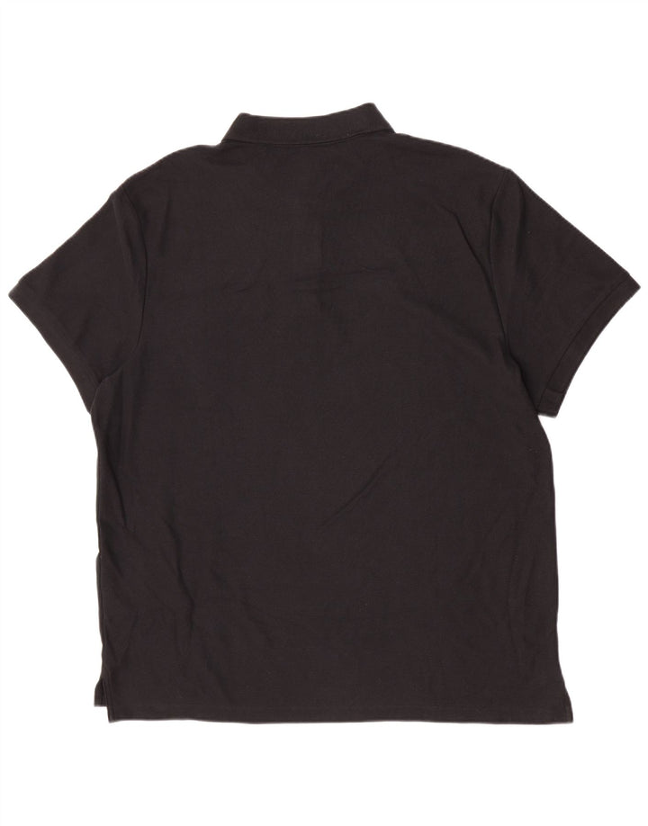 Polo Nike da uomo 2XL in cotone nero