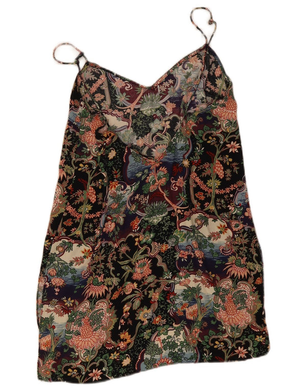 Zara Womens Trafaluc Cami Top UK 10 Small Multicoloured Floral