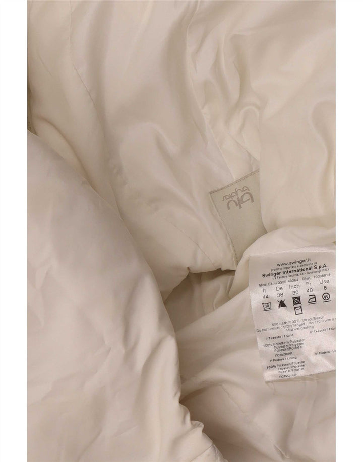 Giacca imbottita da donna Byblos IT 44 Poliestere bianco medio