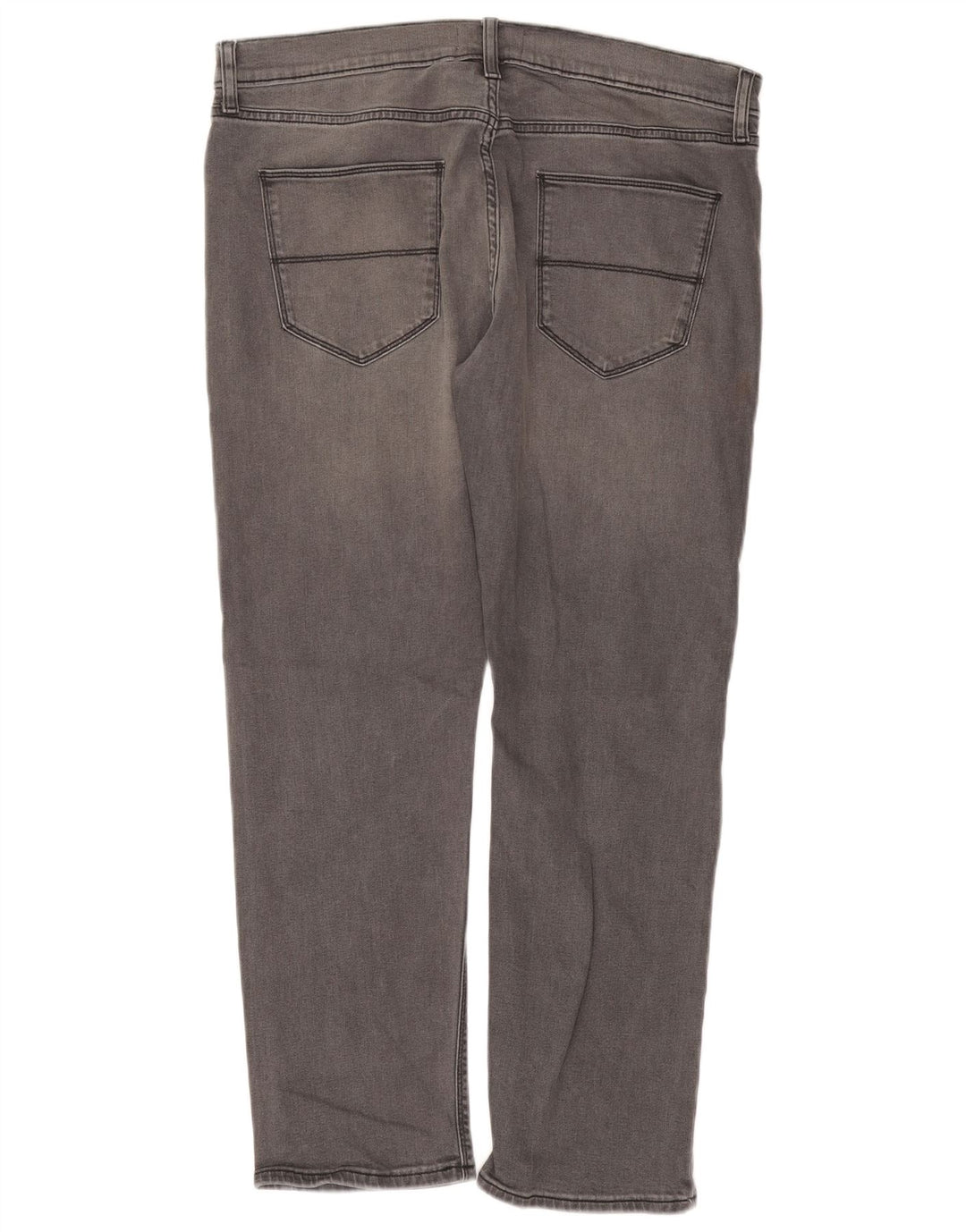 Jeans slim da uomo Marks & Spencer W36 L29 cotone grigio