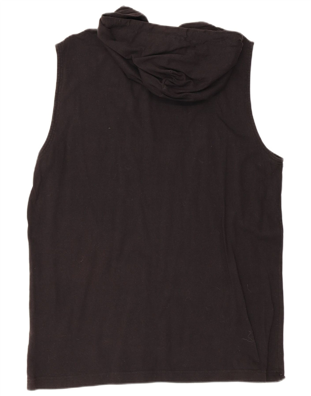 Canotta grafica da uomo con cappuccio Champion XL in cotone nero