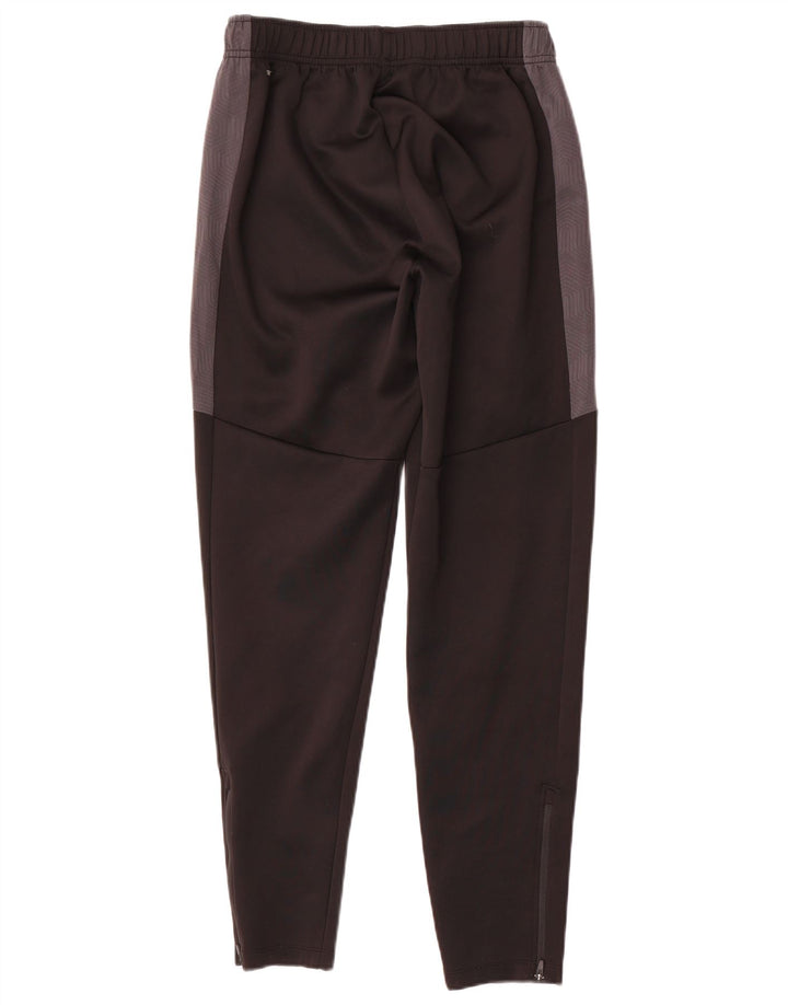 Pantaloni da tuta da uomo Puma Large in poliestere geometrico nero