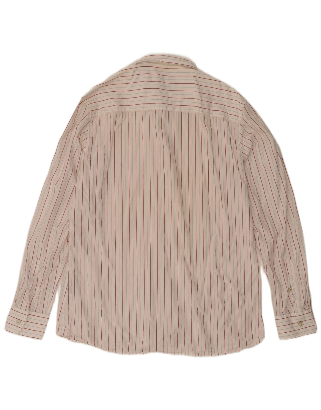 Camicia da uomo North Sails 2XL cotone gessato bianco
