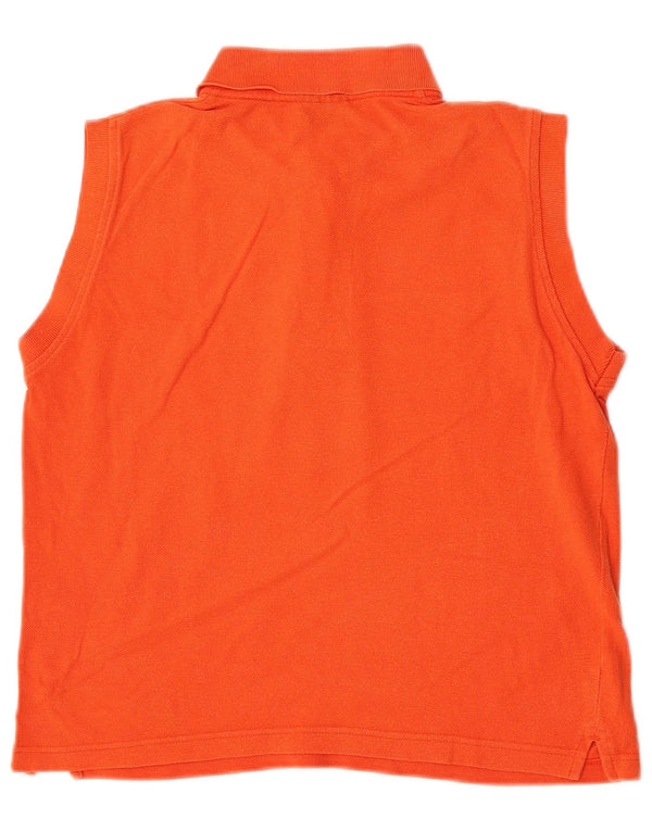 Polo senza maniche corta da donna Champion UK 18 XL cotone arancione