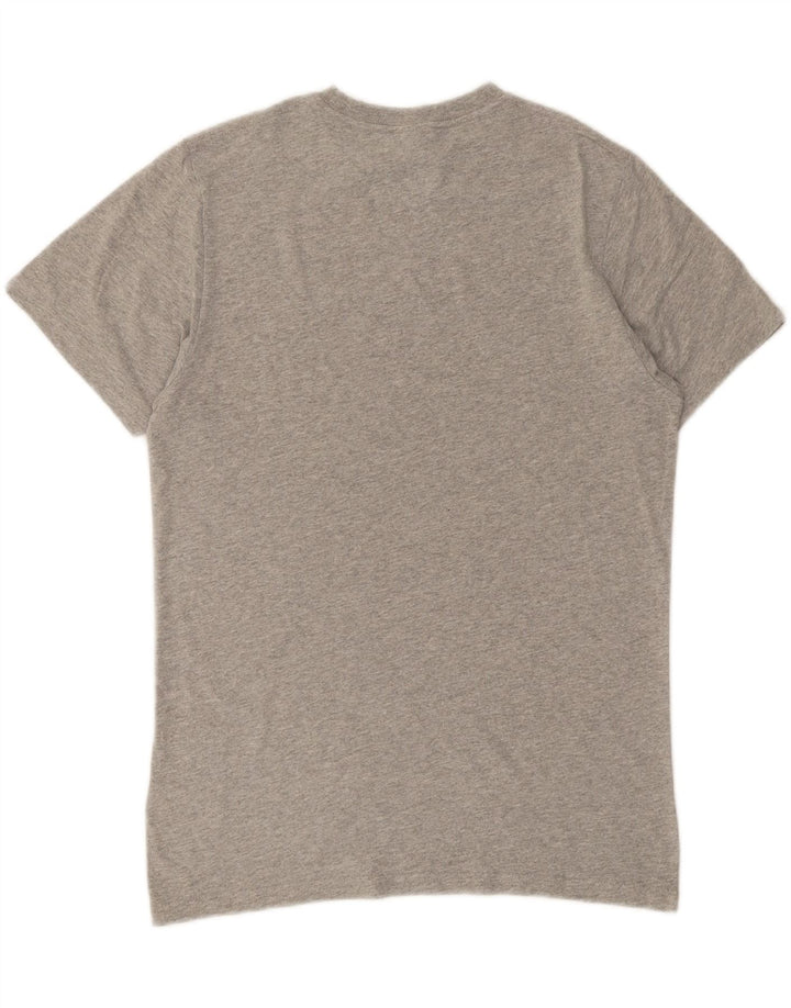 THE NORTH FACE Mens Graphic T-Shirt Top Small Grey Cotton