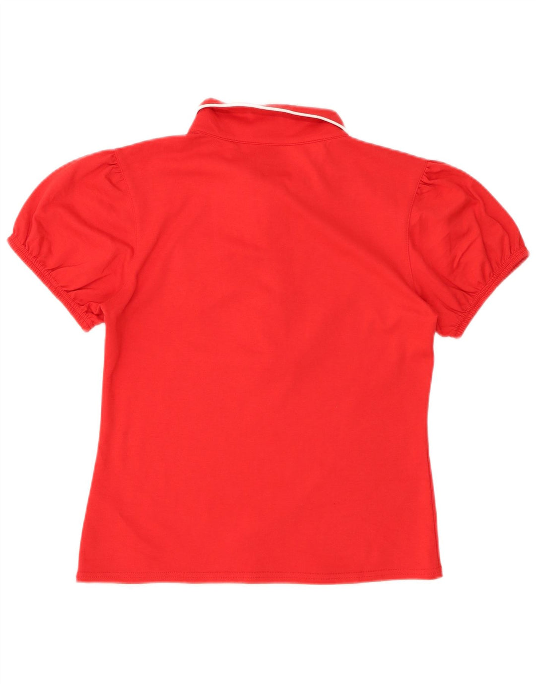 Polo da donna FILA UK 16 grande rossa in cotone