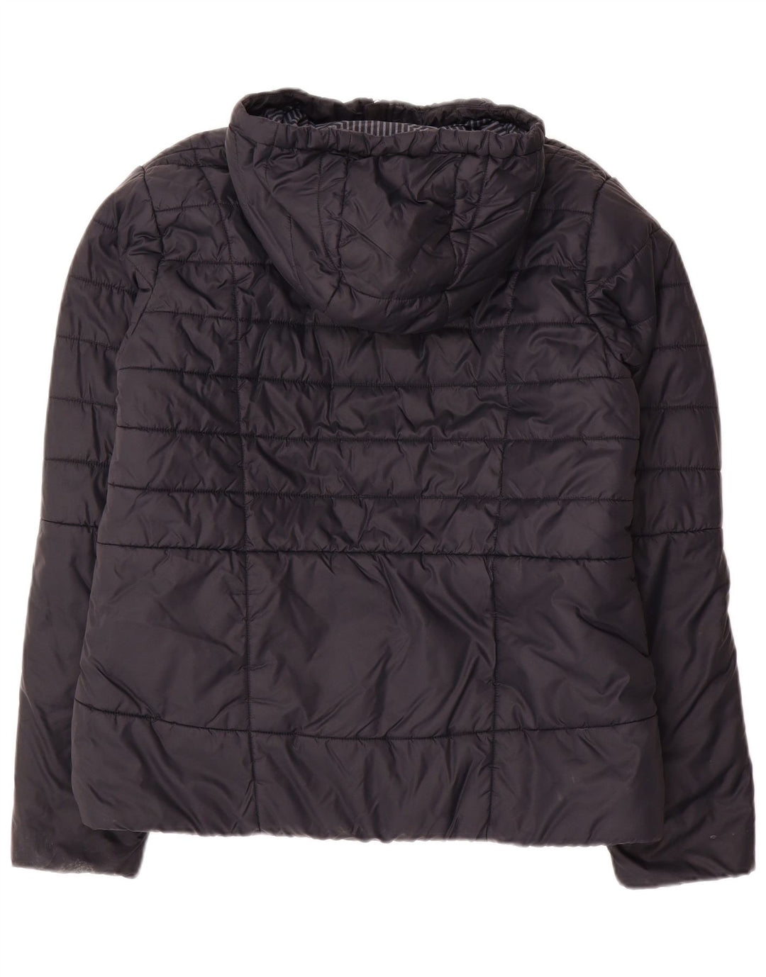 Giacca imbottita con cappuccio Under Armour da donna Cold Gear UK 16 grande nylon nero