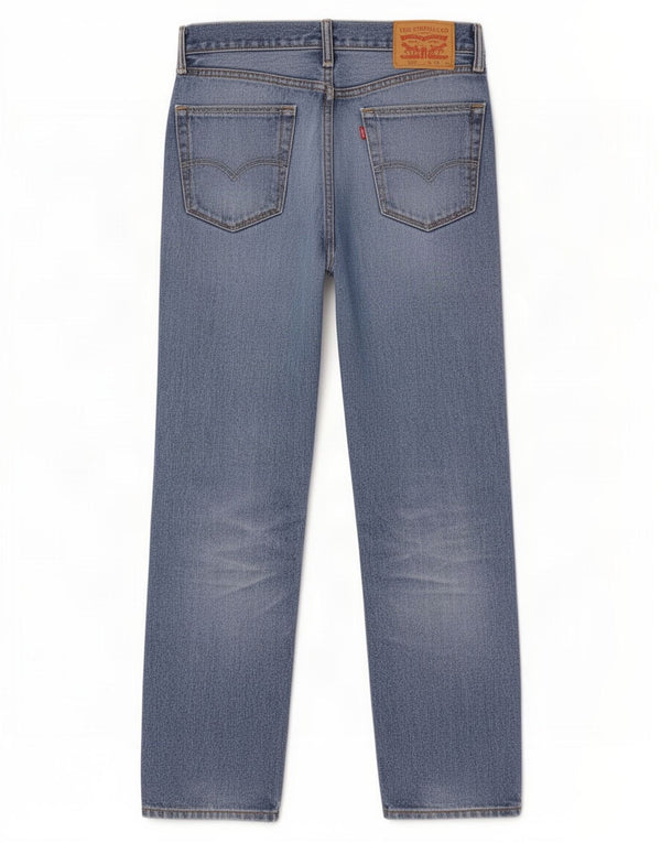 Levi's Uomo 505 Jeans dritti W35 L30 Cotone Blu