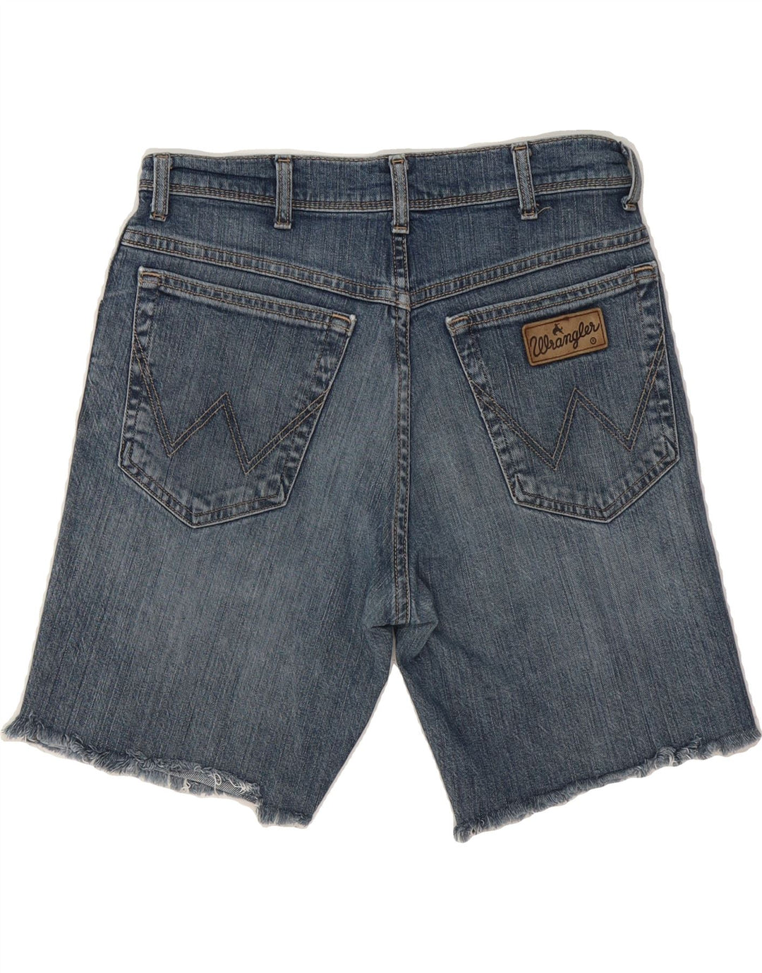 WRANGLER Mens Denim Shorts W31 Medium Blue Cotton Vintage Wrangler and Second-Hand Wrangler from Messina Hembry 