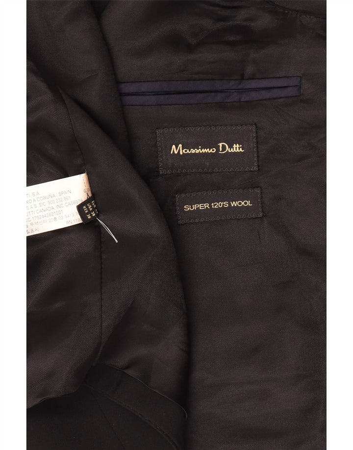 Gilet da uomo Massimo Dutti EU 48 Lana nera media