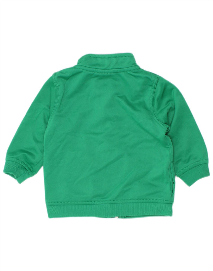 Giacca da tuta da bambino Puma da bambino 3-6 mesi in poliestere color block verde