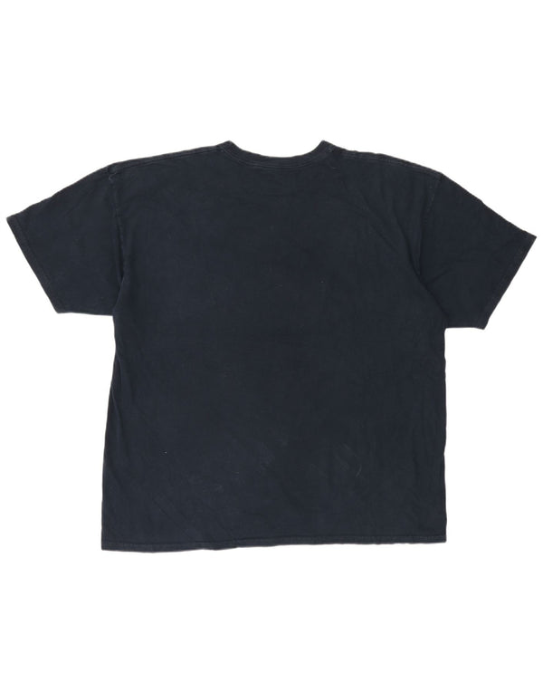 T-shirt grafica Hurley da uomo con vestibilità classica, 2XL, cotone blu navy
