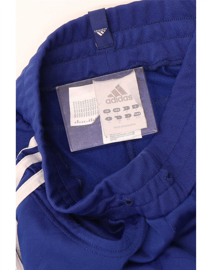 Pantaloni da tuta da donna Adidas Joggers UK 8 Small Poliestere blu navy