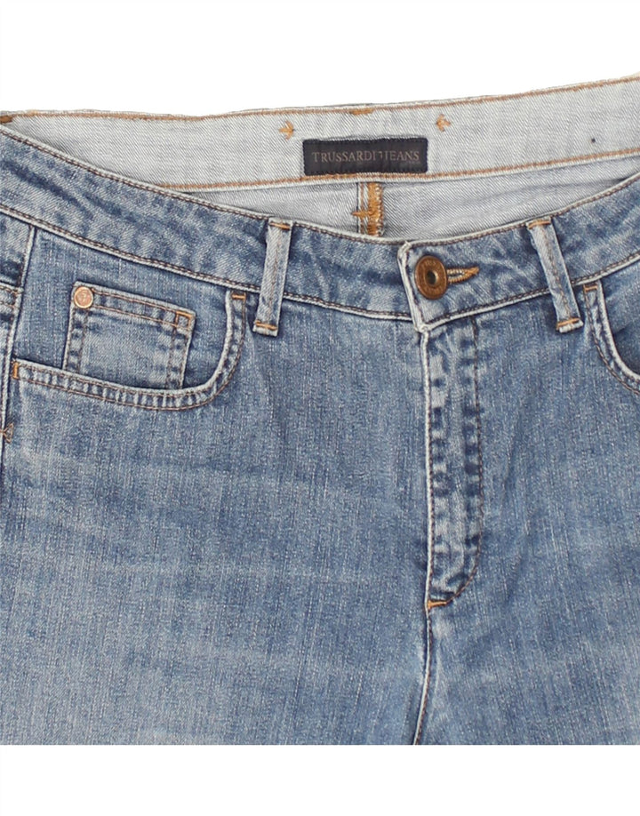 TRUSSARDI Womens Slim Jeans W30 L29  Blue | Vintage Trussardi | Thrift | Second-Hand Trussardi | Used Clothing | Messina Hembry 