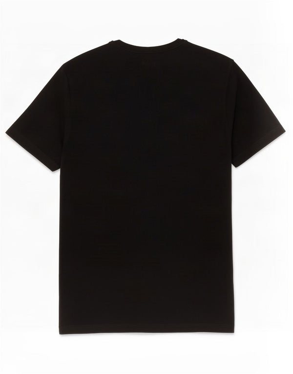 T-shirt da uomo Hugo Boss Top grande in cotone nero