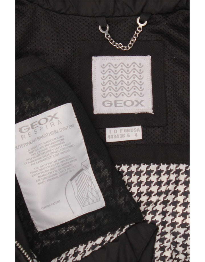 Giacca imbottita Geox Respira da donna UK 6 XS nera