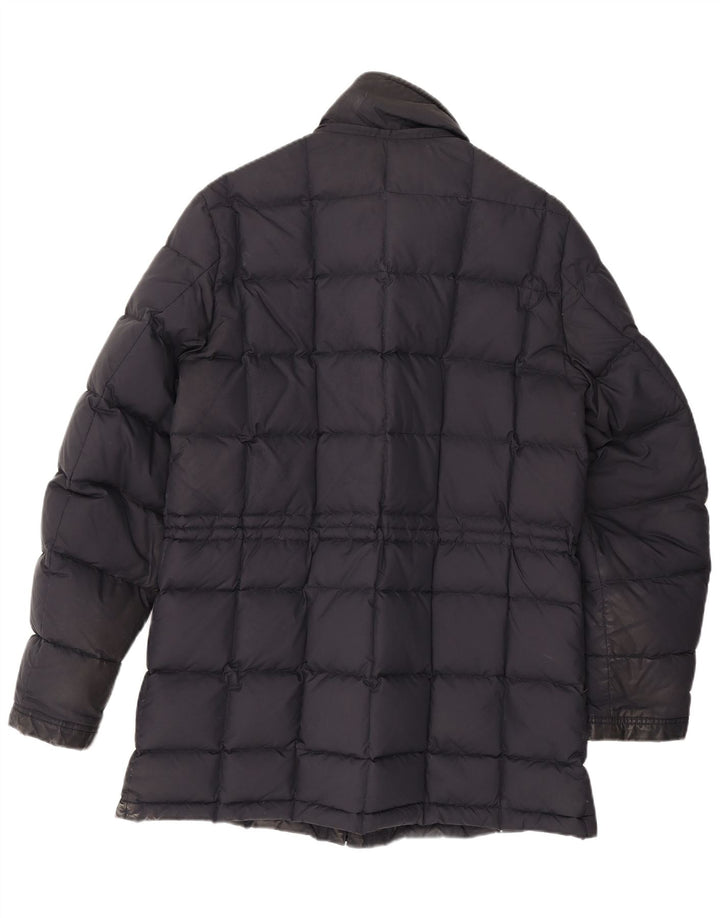 Cappotto imbottito da uomo Fay UK 42 XL poliestere blu navy