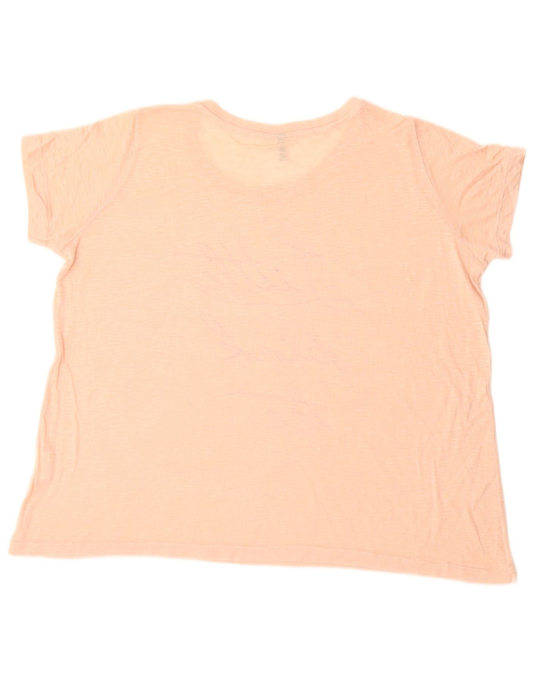 T-shirt grafica oversize da donna Benetton Top UK 10 Small Pink Flecked