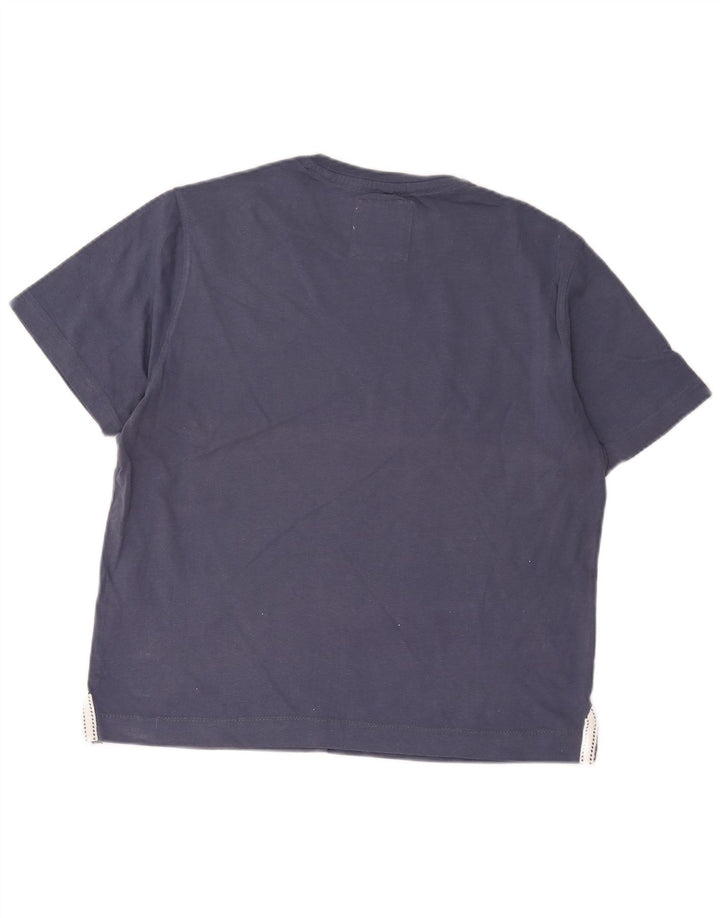 Crew Clothing T-shirt da uomo Top grande blu