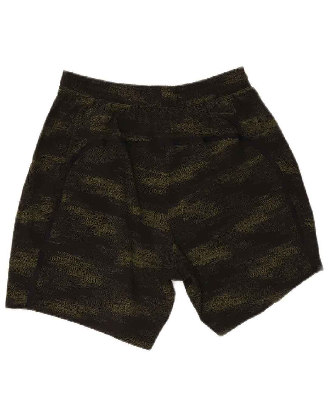 Pantaloncini sportivi da uomo Lululemon Poliestere mimetico verde medio