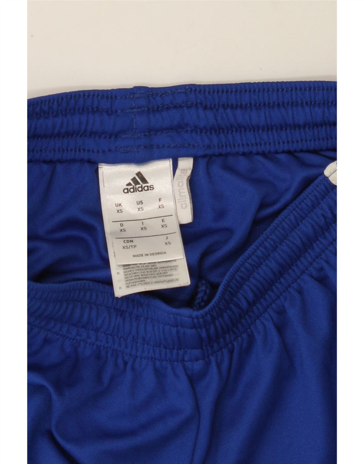 ADIDAS Mens Climalite Sport Shorts XS  Blue Polyester Vintage Adidas and Second-Hand Adidas from Messina Hembry 