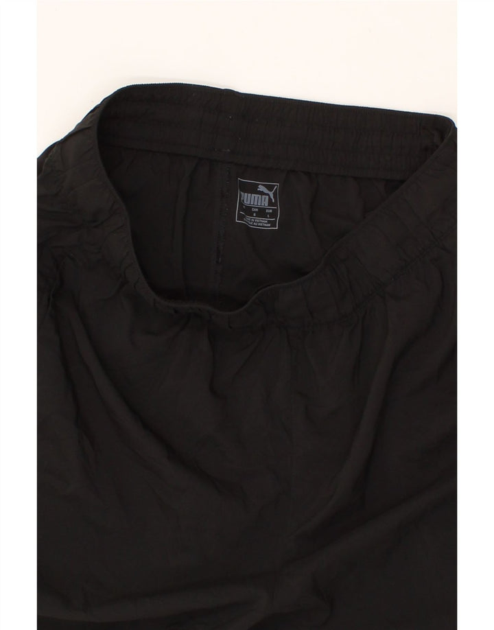 PUMA Mens Graphic Sport Shorts Large  Black Vintage Puma and Second-Hand Puma from Messina Hembry 