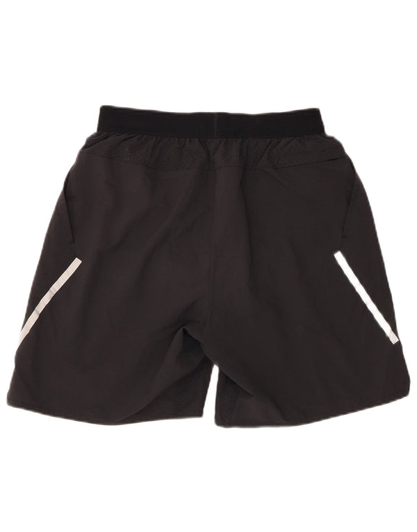 Pantaloncini sportivi Nike Dri Fit da uomo piccoli in poliestere nero