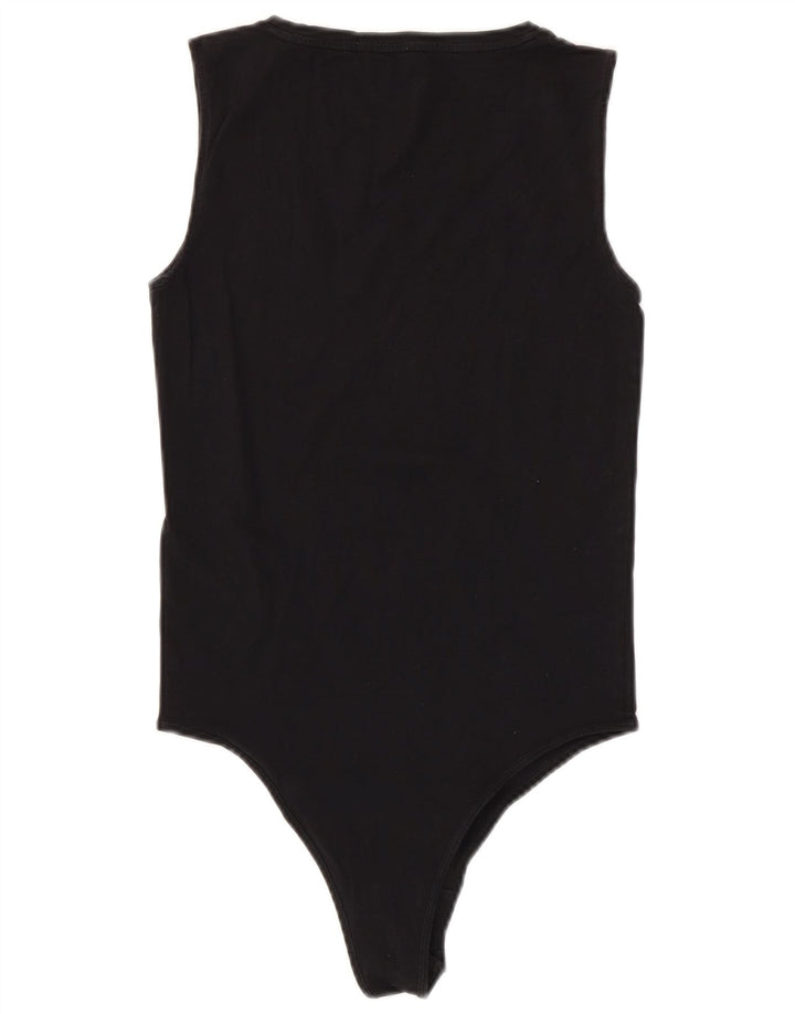Body senza maniche grafico da donna Calvin Klein Jeans UK 12 medio nero