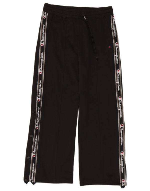 Pantaloni da tuta con grafica da donna Champion UK 10 Small Poliestere nero