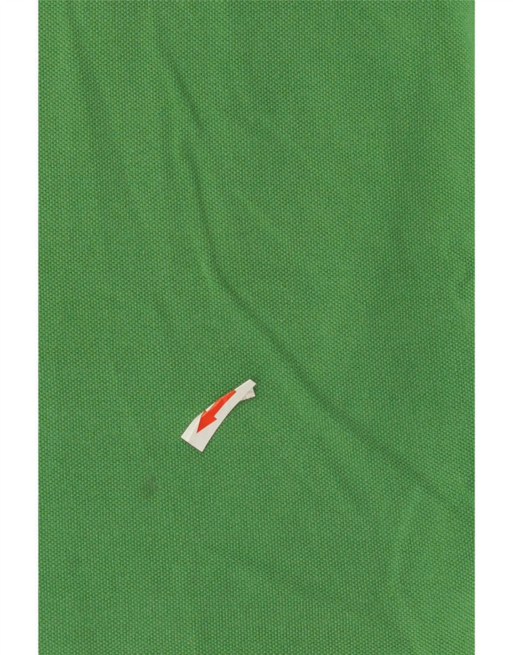 Polo da uomo Tommy Hilfiger grande in cotone verde
