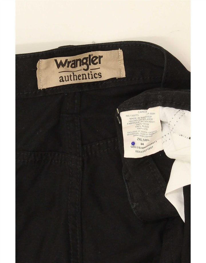 Pantaloncini cargo da uomo Wrangler W44 2XL cotone nero