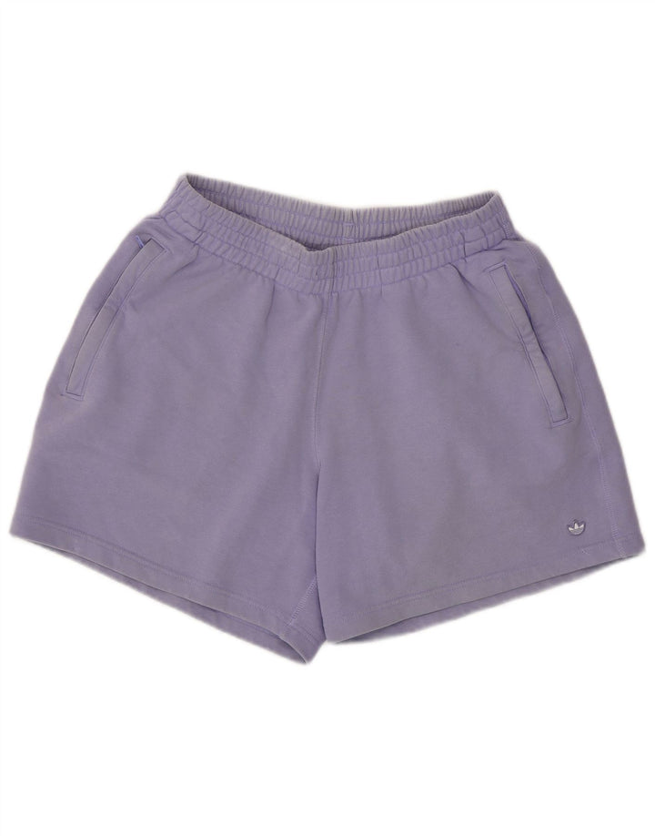 Pantaloncini sportivi ADIDAS da donna UK 10 piccoli cotone viola