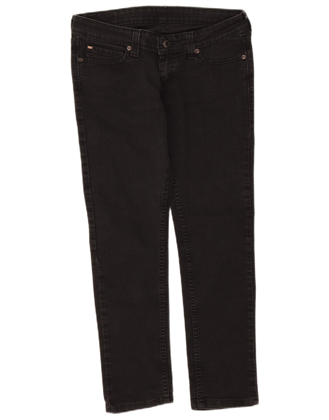 Jeans slim a vita bassa da donna Levi's W29 L32 cotone nero