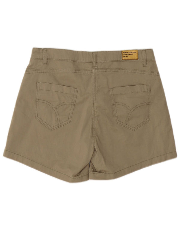 Pantaloncini casual da donna di Dack IT 44 Medium W32 cotone kaki