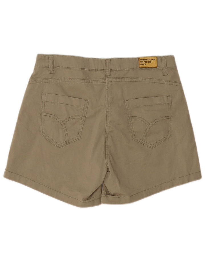 Pantaloncini casual da donna di Dack IT 44 Medium W32 cotone kaki