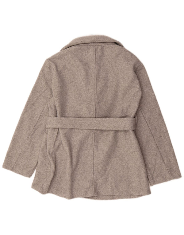 Giacca blazer da donna Zara UK 14 Poliestere grigio medio