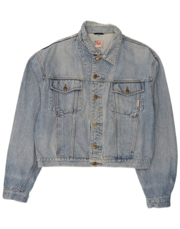 Giacca in denim da donna Stefanel UK 18 XL cotone blu