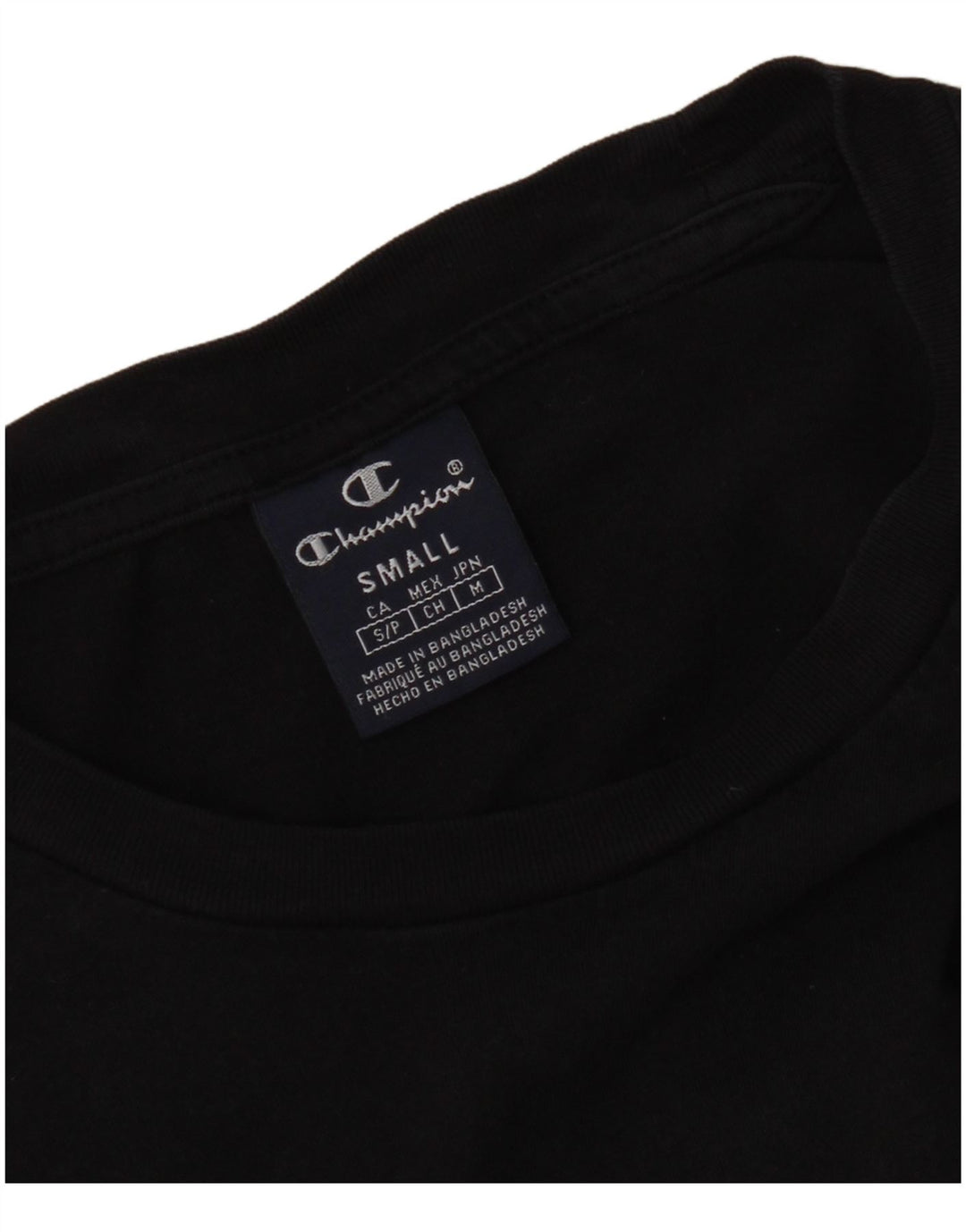 T-shirt da donna Champion Top UK 10 piccola nera