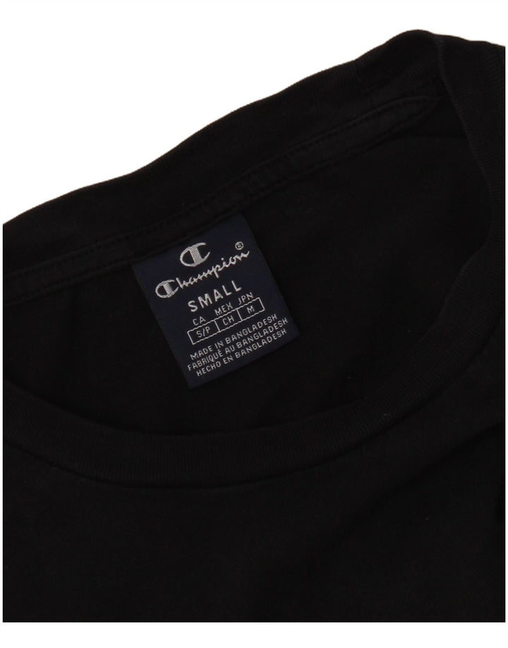 T-shirt da donna Champion Top UK 10 piccola nera