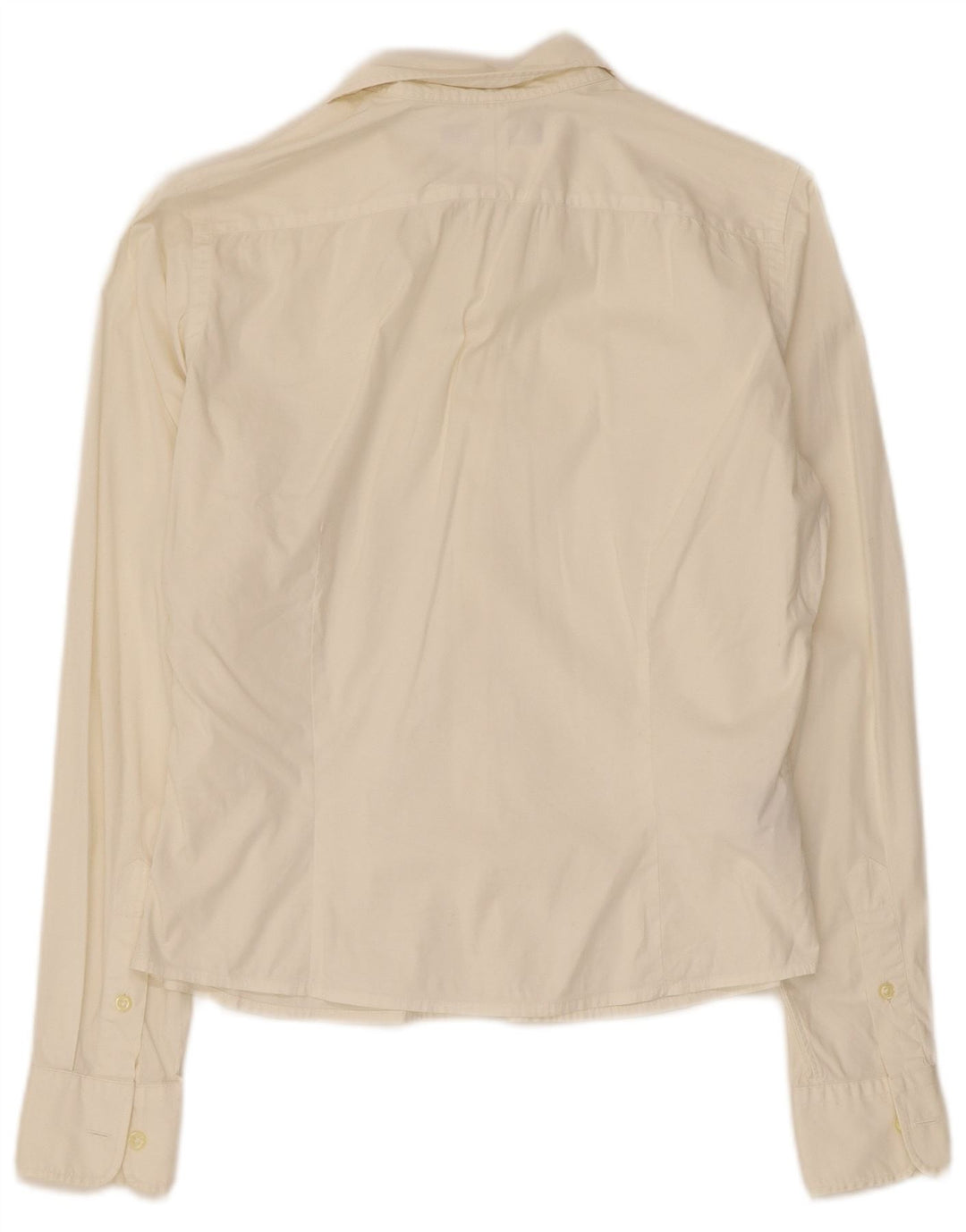 Camicia skinny da donna Ralph Lauren US 8 medio bianco sporco