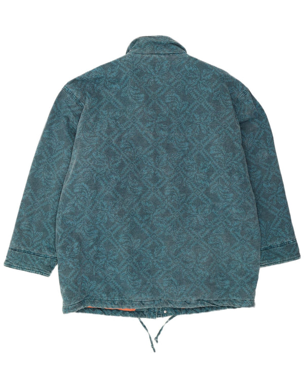 Giacca a vento da uomo vestibilità ampia O'Neill UK 40 grande cotone paisley verde