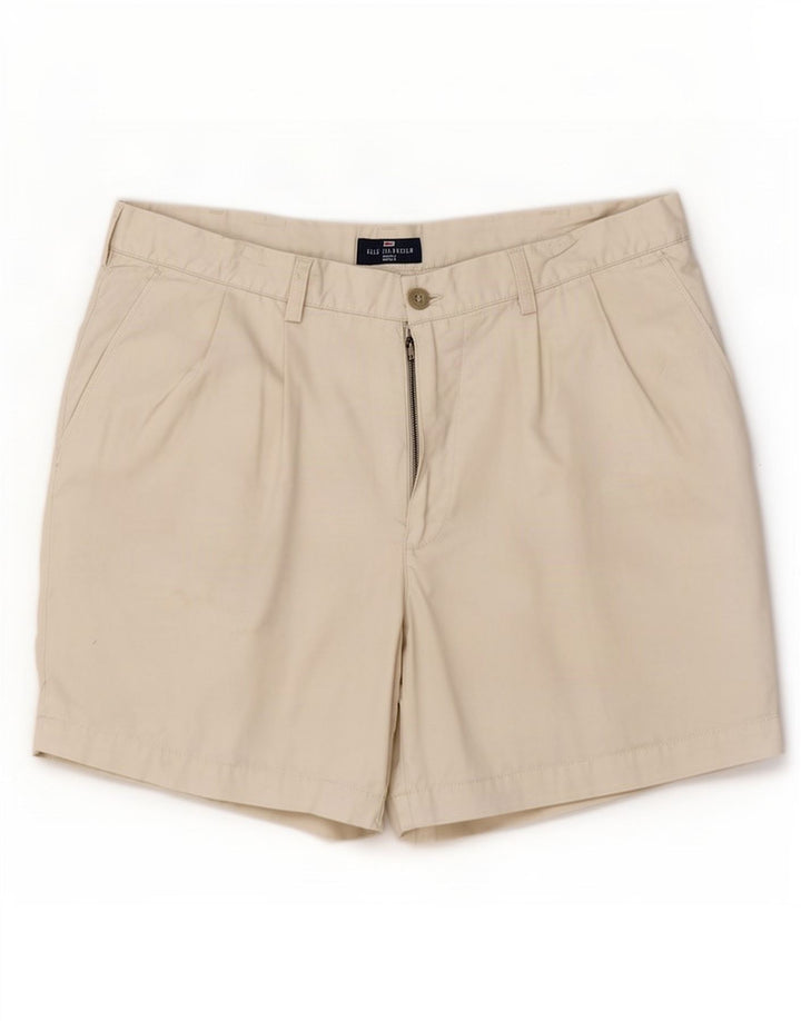 Pantaloncini chino con pegged Marks & Spencer da uomo blu W36 Large Beige