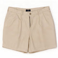 Pantaloncini chino con pegged Marks & Spencer da uomo blu W36 Large Beige