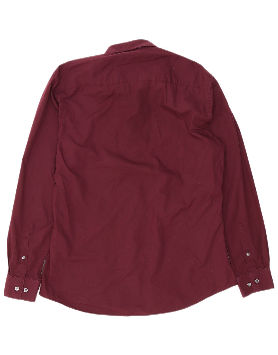 Camicia da uomo French Connection grande in cotone bordeaux