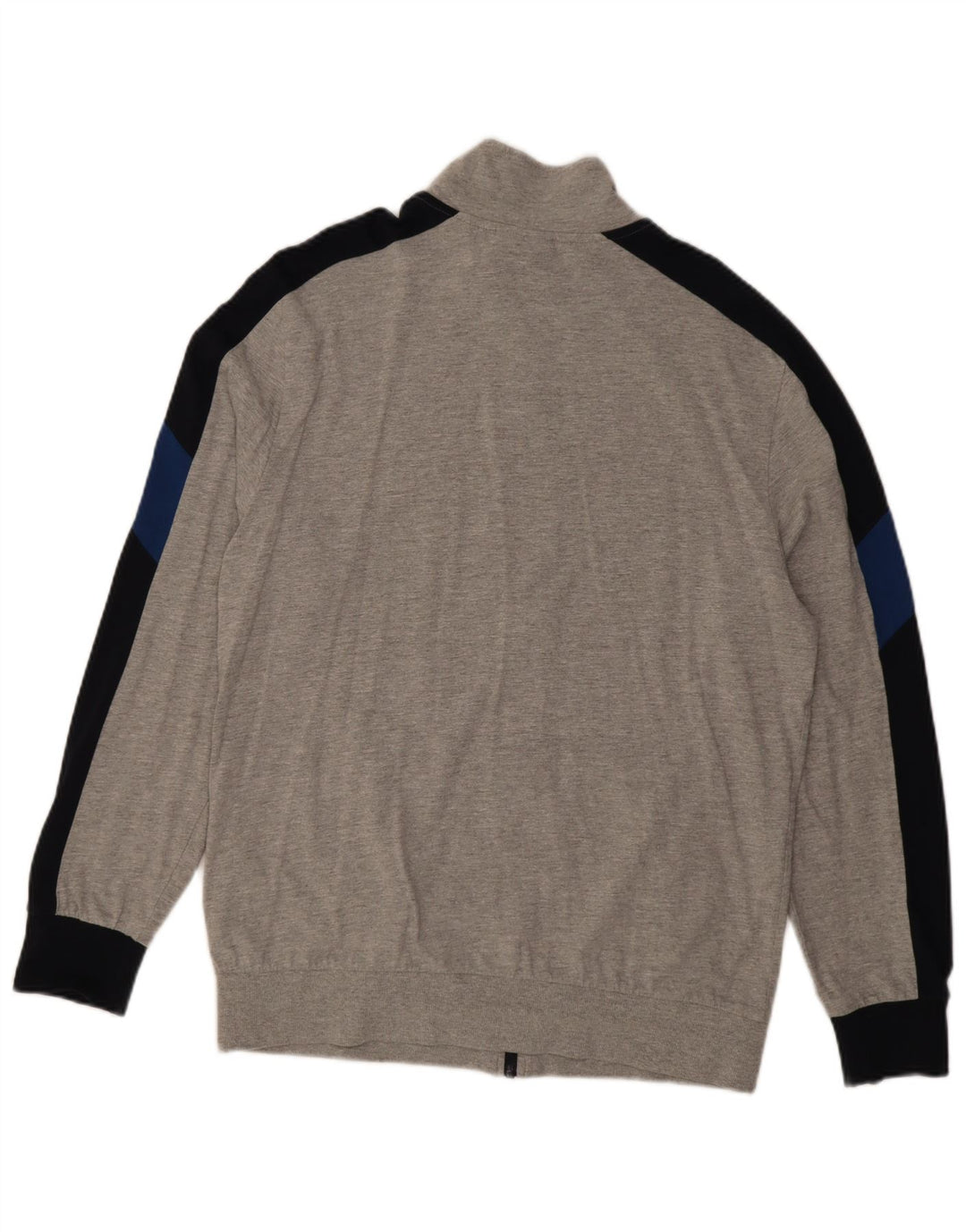 Giacca da tuta da uomo Lotto XL in cotone color block grigio