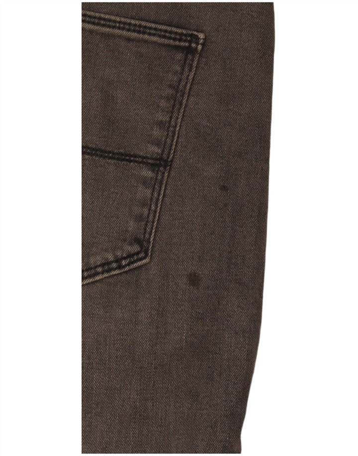 Jeans slim da uomo Marks & Spencer W36 L33 cotone grigio